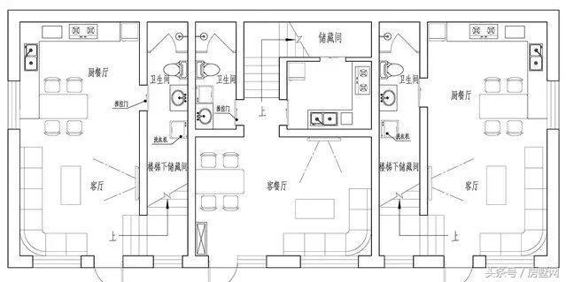 這棟中式別墅設計圖耐看至極，經典韻味盡顯，簡約才是真