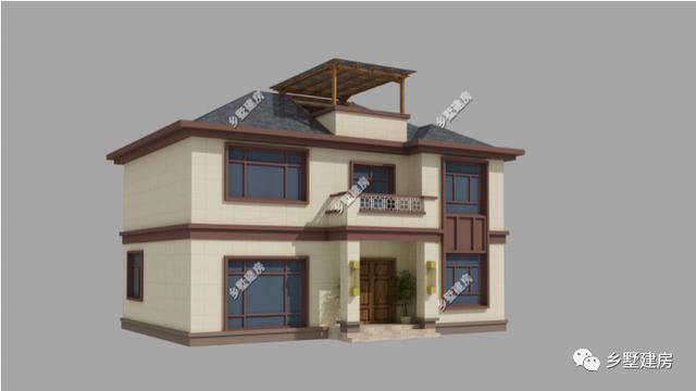 今年新款兩層自建別墅設(shè)計(jì)圖，外觀和室內(nèi)布局都比較適合建在農(nóng)村