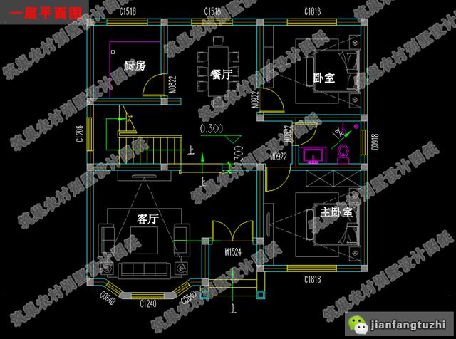 6款30萬左右農村別墅全套cad設計施工圖，看看哪一款最適合您家！