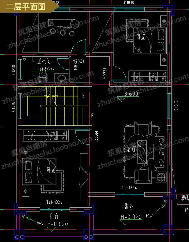 6款30萬左右農村別墅全套cad設計施工圖，看看哪一款最適合您家！