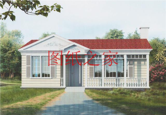 農(nóng)村一層別墅設計圖，經(jīng)濟又實用，溫馨舒適，比樓房更漂亮