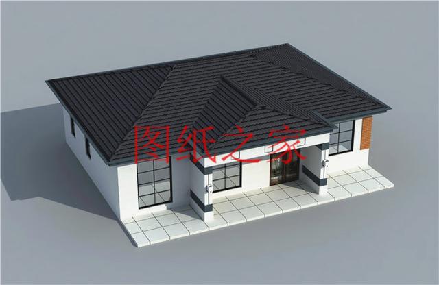 農(nóng)村一層別墅設計圖，經(jīng)濟又實用，溫馨舒適，比樓房更漂亮