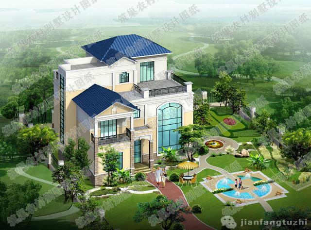 5款三層農(nóng)村別墅設(shè)計圖，適合自家的住房需求就是最好的圖紙