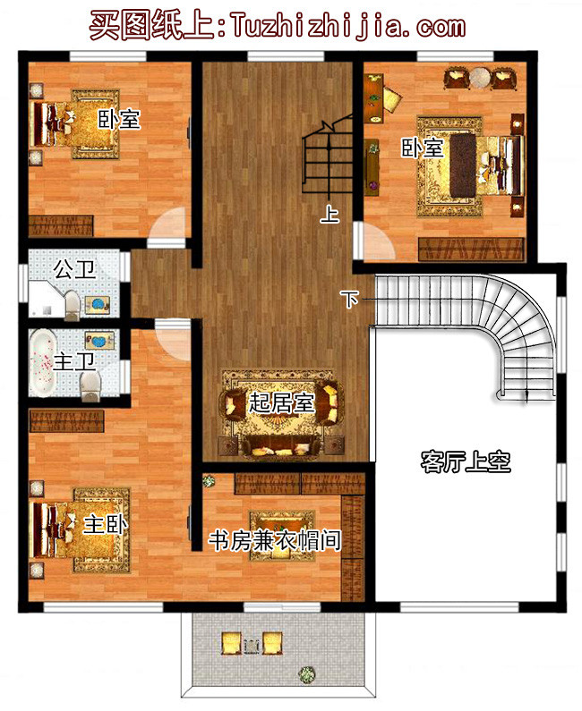 造價50萬左右農(nóng)村三層別墅，高端大氣上檔次，全村最漂亮！