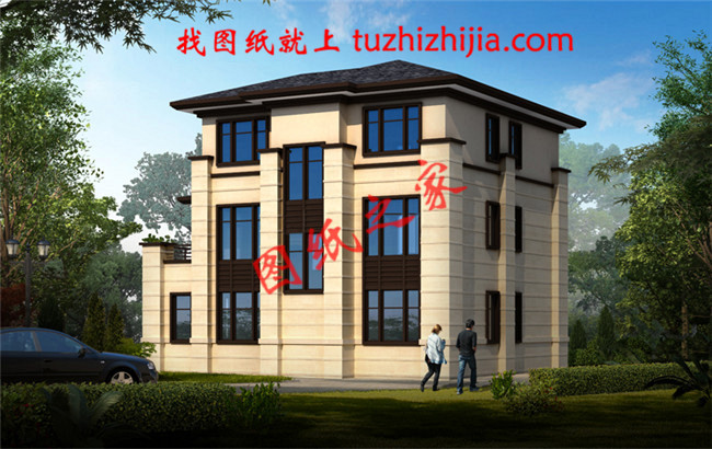 造價50萬左右農(nóng)村三層別墅，高端大氣上檔次，全村最漂亮！