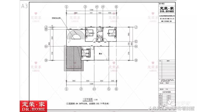 三層別墅設計圖，多臥室，人丁興旺也不怕，可以滿足你的需求