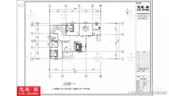 三層別墅設計圖，多臥室，人丁興旺也不怕，可以滿足你的需求