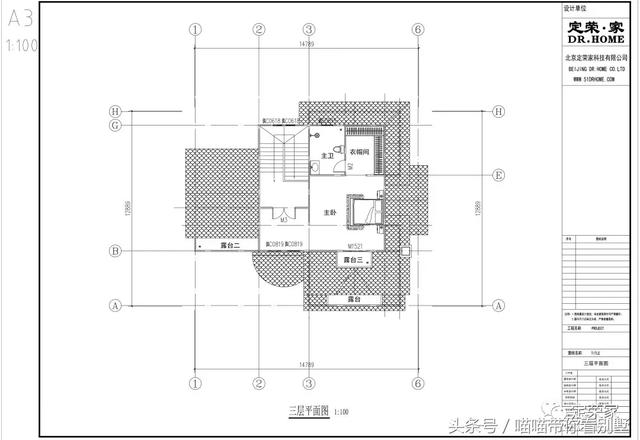 三層別墅設計圖，多臥室，人丁興旺也不怕，可以滿足你的需求