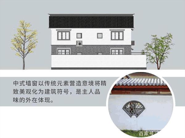 帶小院中式別墅設計圖，古樸大氣好看，不愧是人氣超高的款式