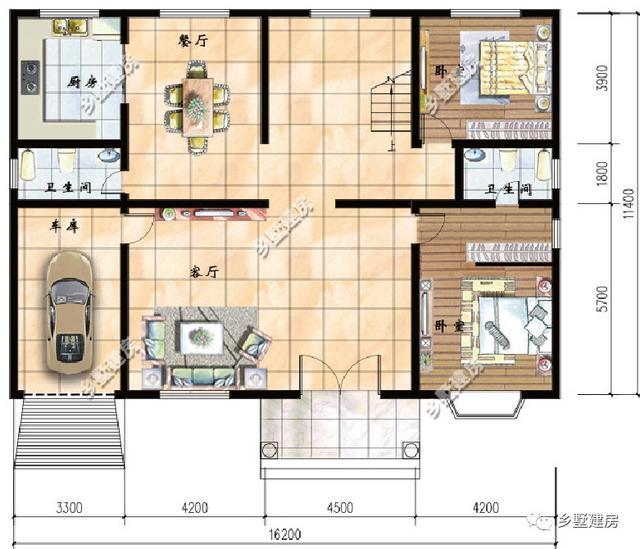 漂亮大方的農(nóng)村自建房設(shè)計圖，家是我們永遠的歸宿