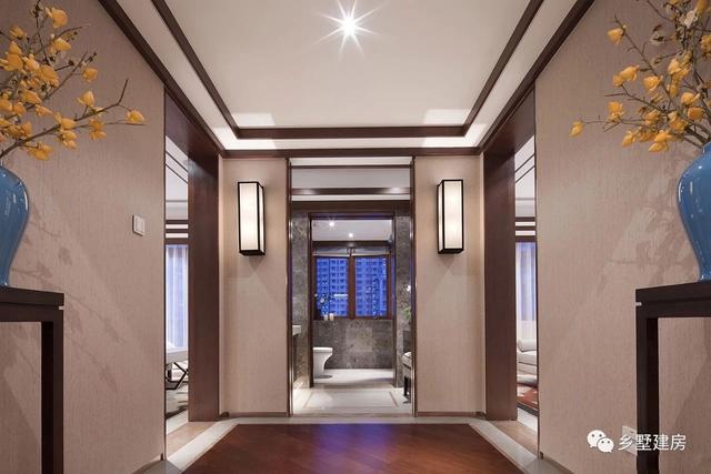 推薦一款十分亮眼的新中式四合院別墅設(shè)計(jì)圖，黛瓦白墻，有種意境美