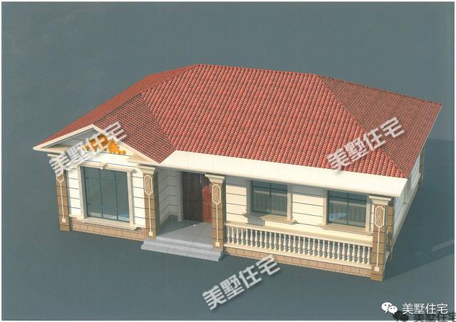 精心挑選了3款別墅設計圖，都帶堂屋，供大家參考