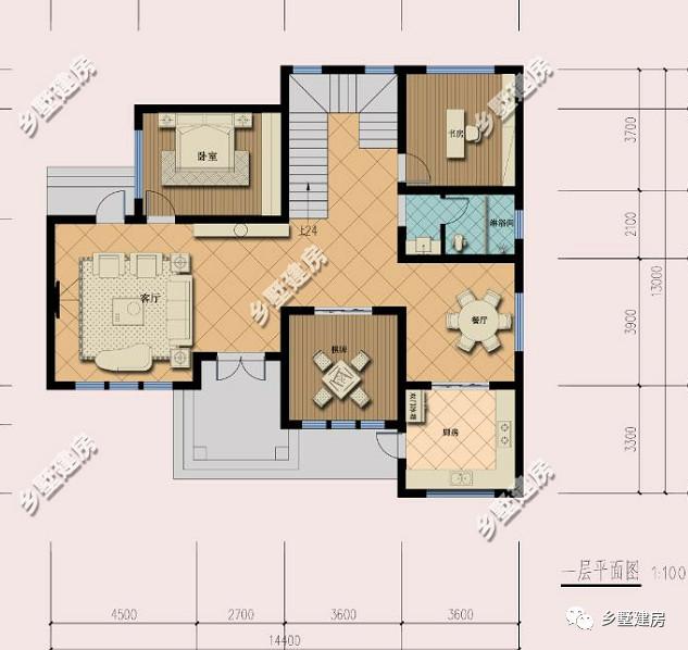 農(nóng)村時(shí)尚別墅設(shè)計(jì)圖，才30萬(wàn)，建出來(lái)美的沒(méi)話說(shuō)