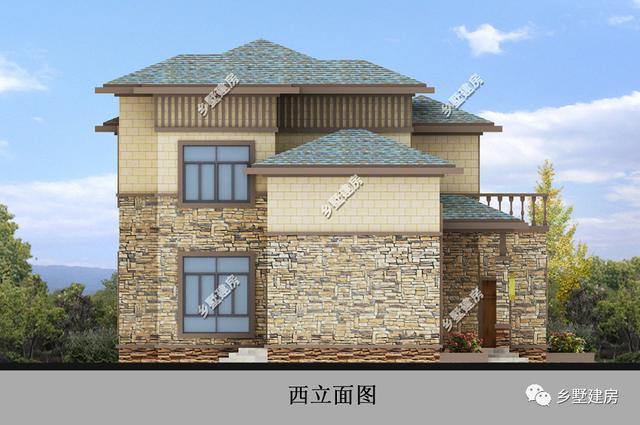 農(nóng)村時(shí)尚別墅設(shè)計(jì)圖，才30萬(wàn)，建出來(lái)美的沒(méi)話說(shuō)
