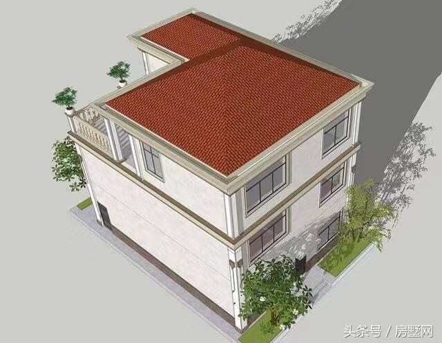 三層簡歐別墅設計圖，打造清新干凈舒適的家