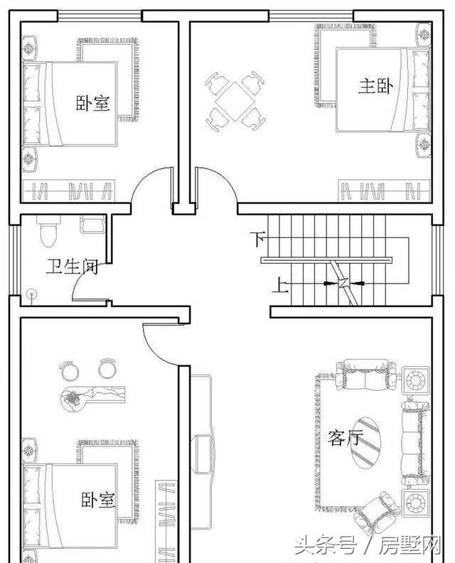 三層簡歐別墅設計圖，打造清新干凈舒適的家