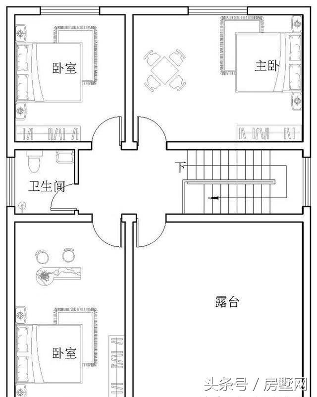 三層簡歐別墅設計圖，打造清新干凈舒適的家