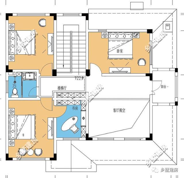 假如你要建別墅，你會建二層還是三層，這兩款別墅設(shè)計圖給你作參考