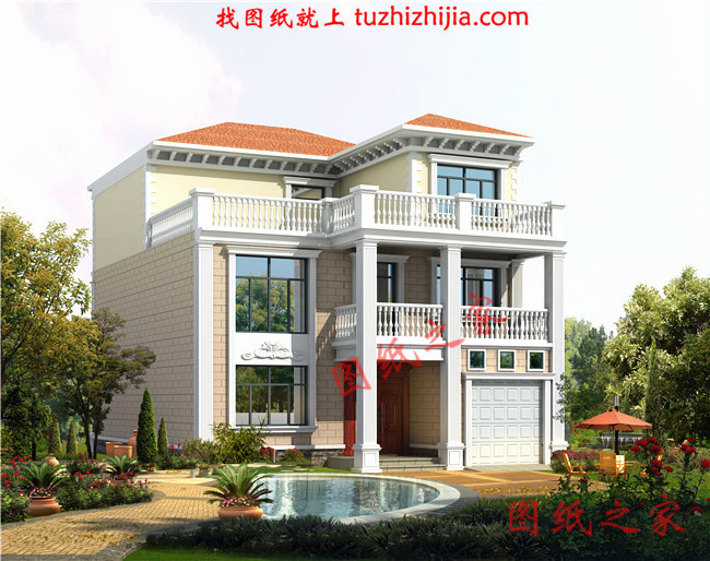 經濟型20萬農村小別墅圖片，農村自建房的首選！