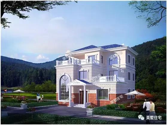 6款農村三層別墅設計圖，外觀端莊大方戶型方正，準備建房的小伙伴可以留作參考