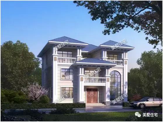 6款農村三層別墅設計圖，外觀端莊大方戶型方正，準備建房的小伙伴可以留作參考