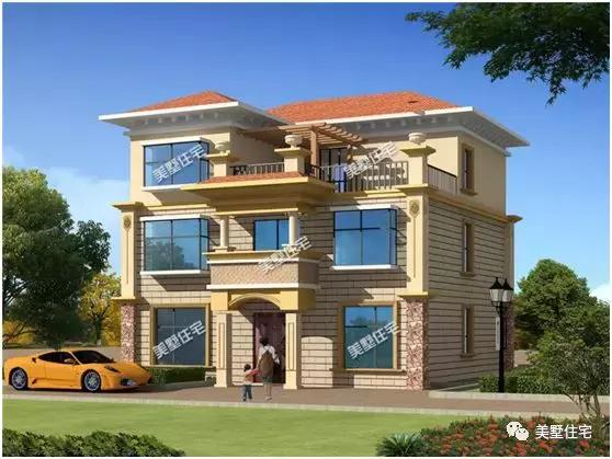 6款農村三層別墅設計圖，外觀端莊大方戶型方正，準備建房的小伙伴可以留作參考