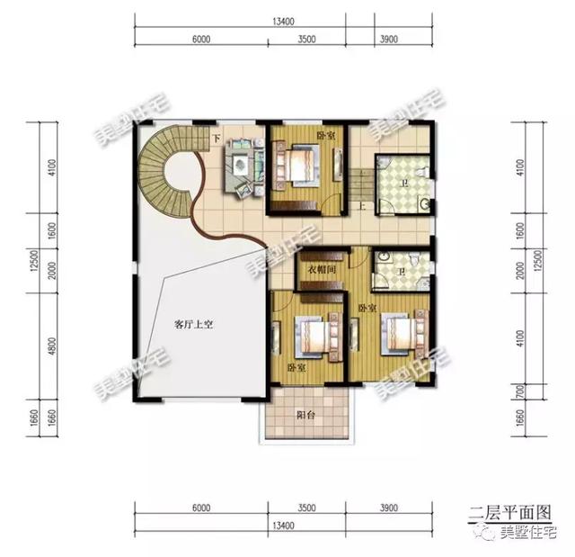 6款農村三層別墅設計圖，外觀端莊大方戶型方正，準備建房的小伙伴可以留作參考