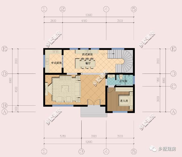 為你介紹幾套新式的實用型的農村別墅設計圖紙