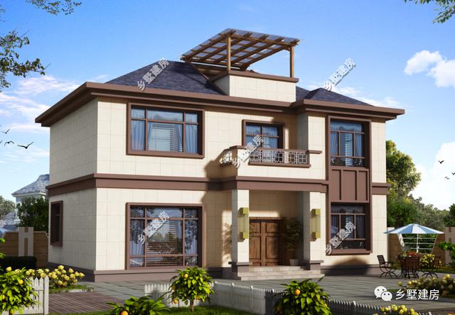 為你介紹幾套新式的實用型的農村別墅設計圖紙
