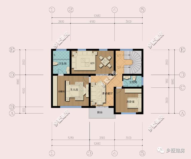 為你介紹幾套新式的實用型的農村別墅設計圖紙