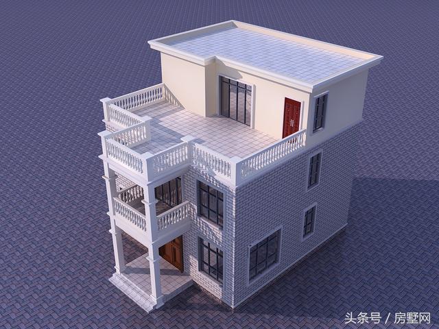 極簡現代風格別墅設計圖，造價低廉，圖紙易懂，拿到就能施工