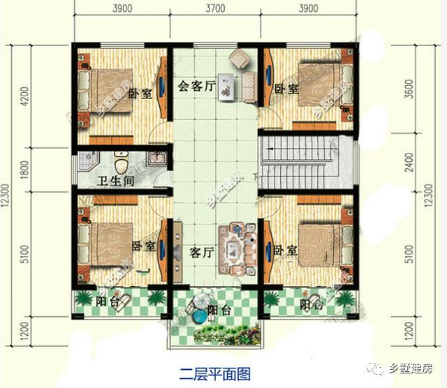 兩款別墅設(shè)計(jì)圖，一款2層，一款3層，都挺不錯(cuò)的