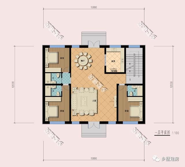 精選自建房設計圖紙，款款都很別致，給人一種舒適感
