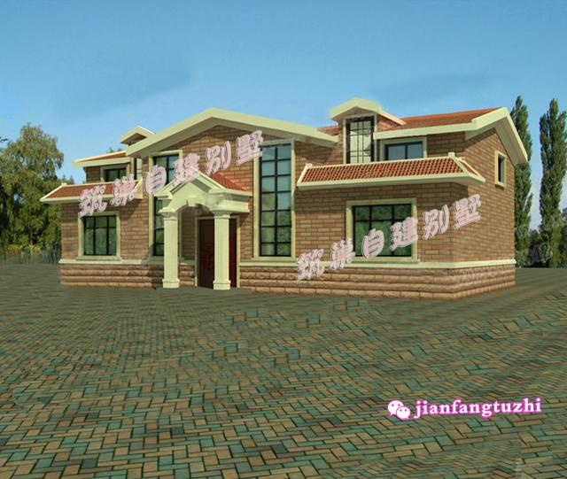 2套農村二層別墅全套設計CAD施工圖推薦給您，可以回老家蓋別墅了