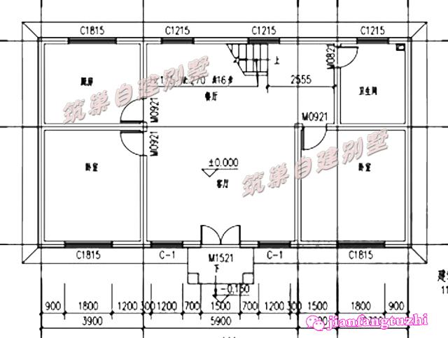 2套農村二層別墅全套設計CAD施工圖推薦給您，可以回老家蓋別墅了