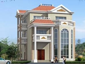 5款三層農(nóng)村別墅設計圖紙，帶八面體結(jié)構(gòu)設計，一起來欣賞下