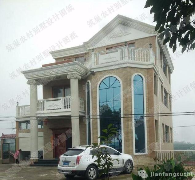 三層農村別墅設計圖，現在的農村房屋是越來越時尚大氣了