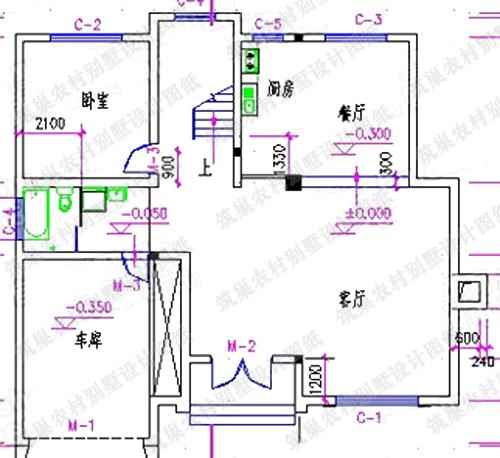 三層農村別墅設計圖，現在的農村房屋是越來越時尚大氣了