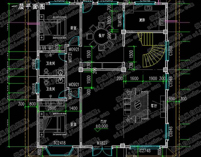 三層農村別墅設計圖，現在的農村房屋是越來越時尚大氣了