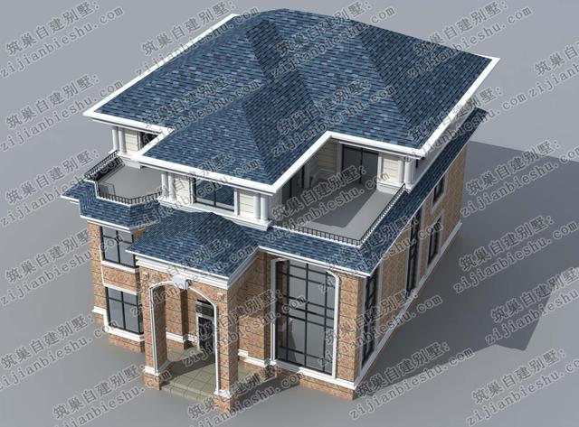 三層農村別墅設計圖，現在的農村房屋是越來越時尚大氣了