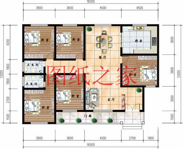 6款一層別墅設計圖，造價只要20萬，比樓房更經濟實惠