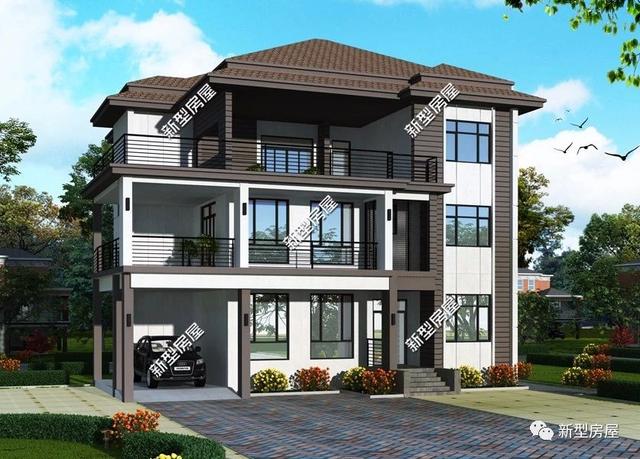 5套歐式三層別墅設計圖推薦給大家，希望大家喜歡