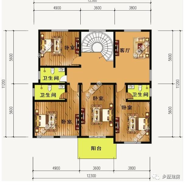 精選5套農村二層小洋樓，住著舒適，性價比超高，相信總有你中意的一款 ！