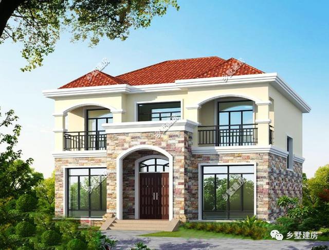 精選5套農村二層小洋樓，住著舒適，性價比超高，相信總有你中意的一款 ！