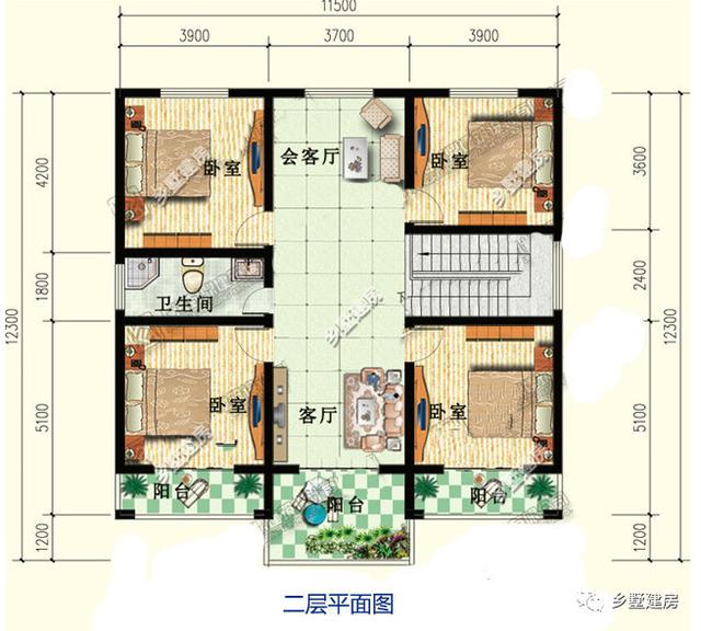 精選5套農村二層小洋樓，住著舒適，性價比超高，相信總有你中意的一款 ！