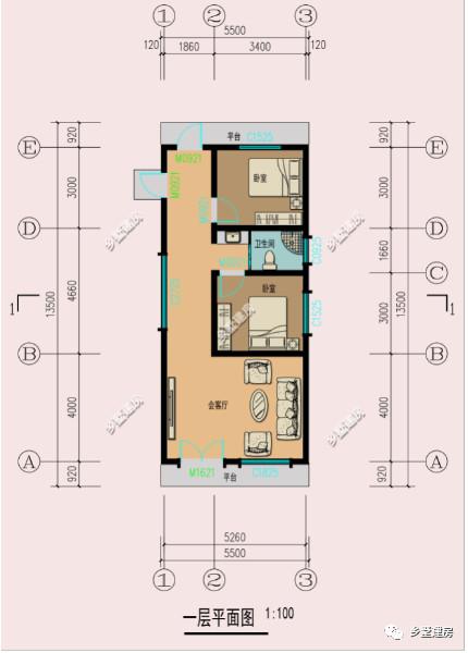 精選6套時下流行的農(nóng)村一層別墅設(shè)計圖，十萬塊包你建成，希望有你中意的一款！