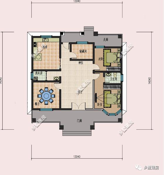 精選6套時下流行的農(nóng)村一層別墅設(shè)計圖，十萬塊包你建成，希望有你中意的一款！