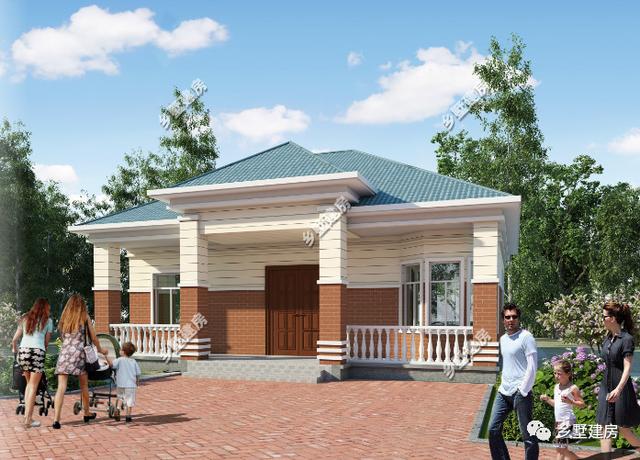 精選6套時下流行的農(nóng)村一層別墅設(shè)計圖，十萬塊包你建成，希望有你中意的一款！