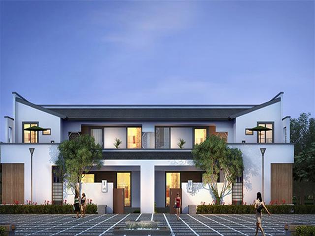 兩層徽派農(nóng)村自建房，雙拼設(shè)計，四室三廳，兄弟倆合建最合適不過了！