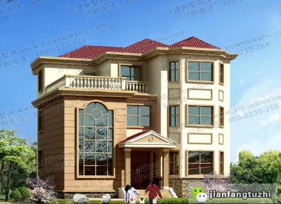 占地140平的農村三層自建房，帶挑空客廳和旋轉樓梯，格局現代大氣，施工效果圖全套設計圖分享，請大家一同來欣賞！